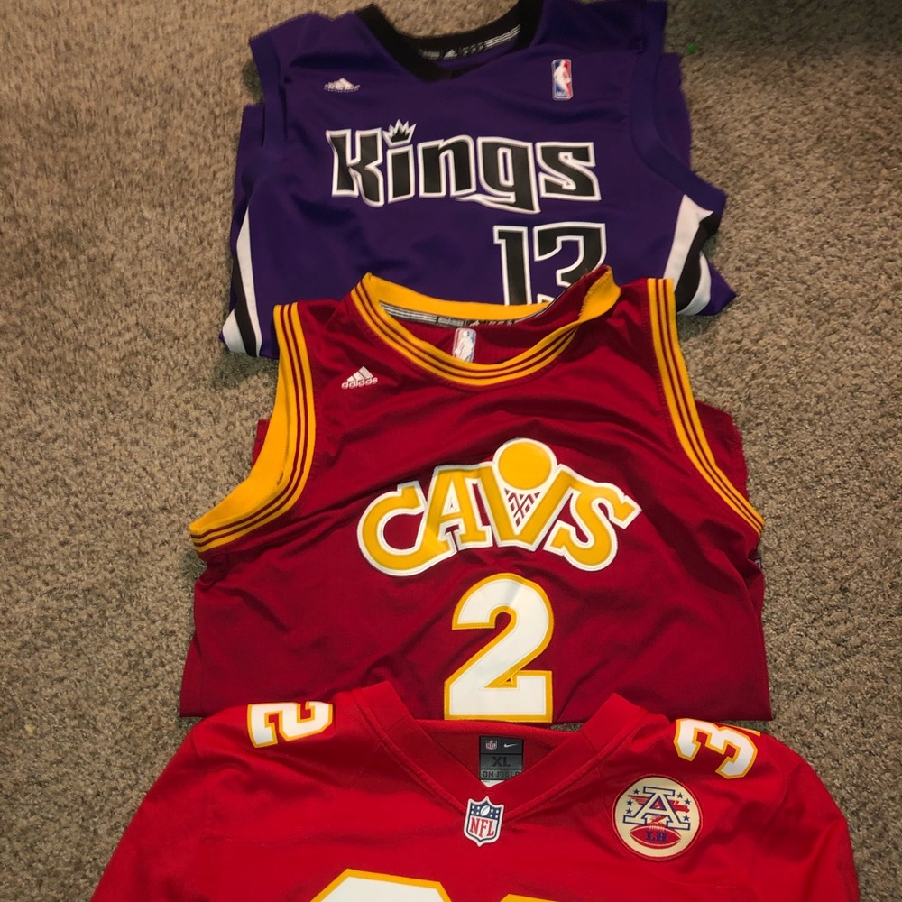 Football and basketball jersey